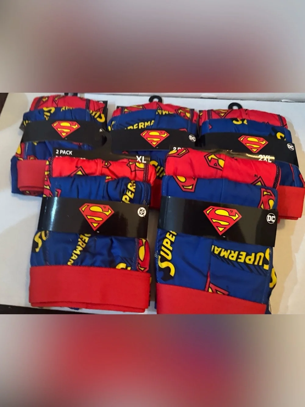 Superman Men's Boxer Briefs, 2-Pack